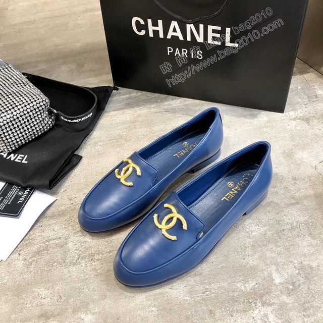 Chanel女鞋 香奈兒2020早春新款單鞋 Chanel女士單皮鞋  naq1279